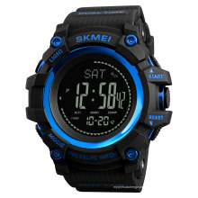 SKMEI dual time digital jam tangan sport boussole hommes regarder en gros montre barométrique